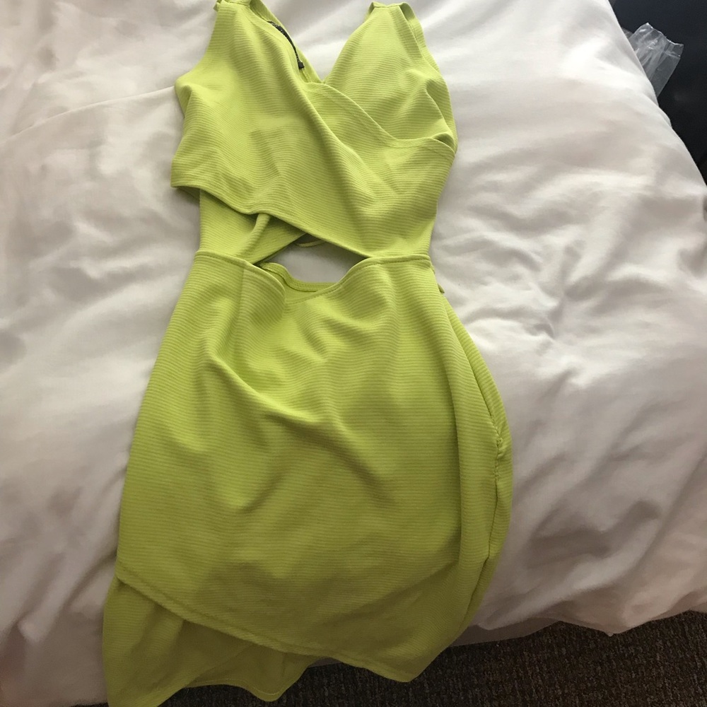 Zara bodycon cutout dress
